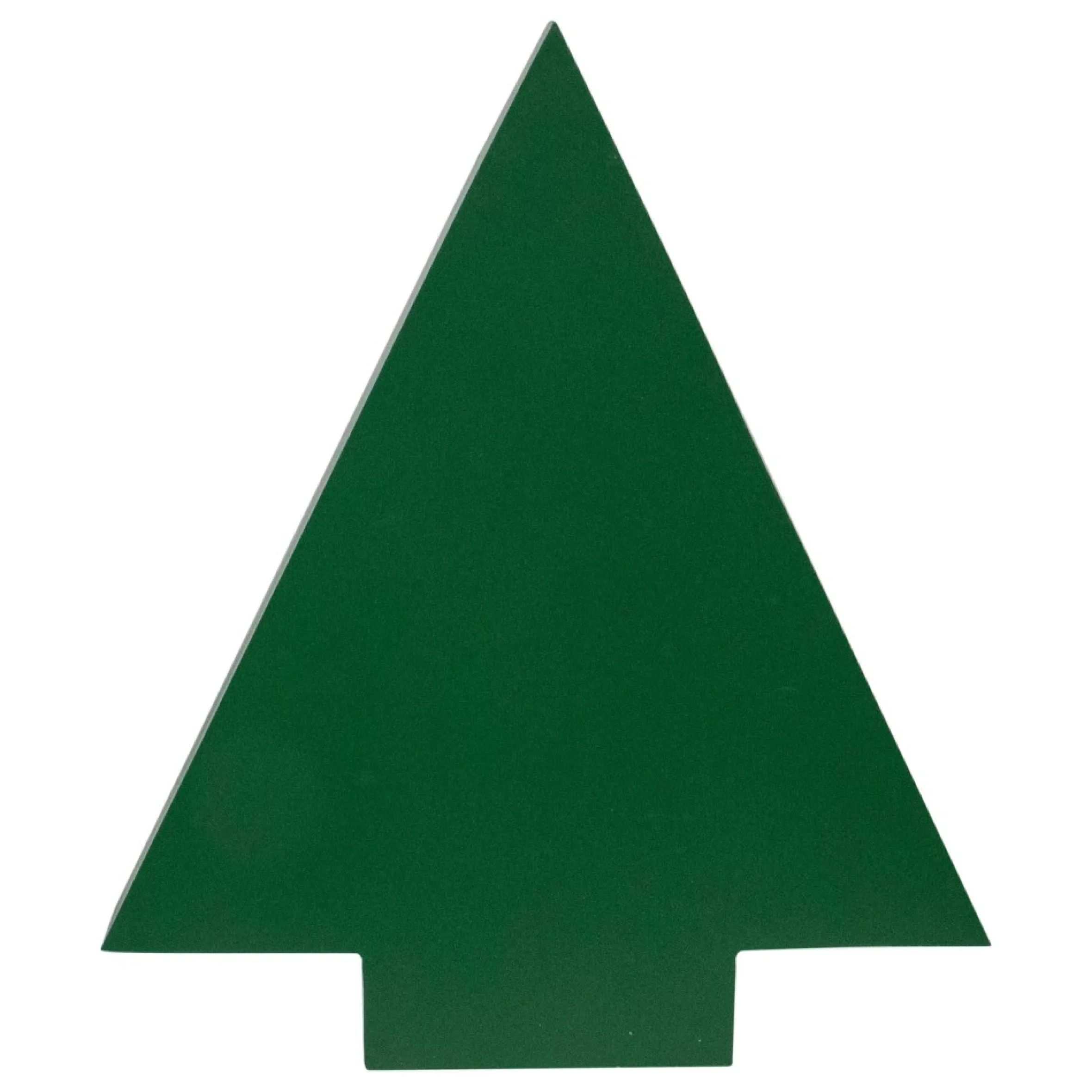 15 Green Tree Shaped Christmas Advent Calendar Decoration