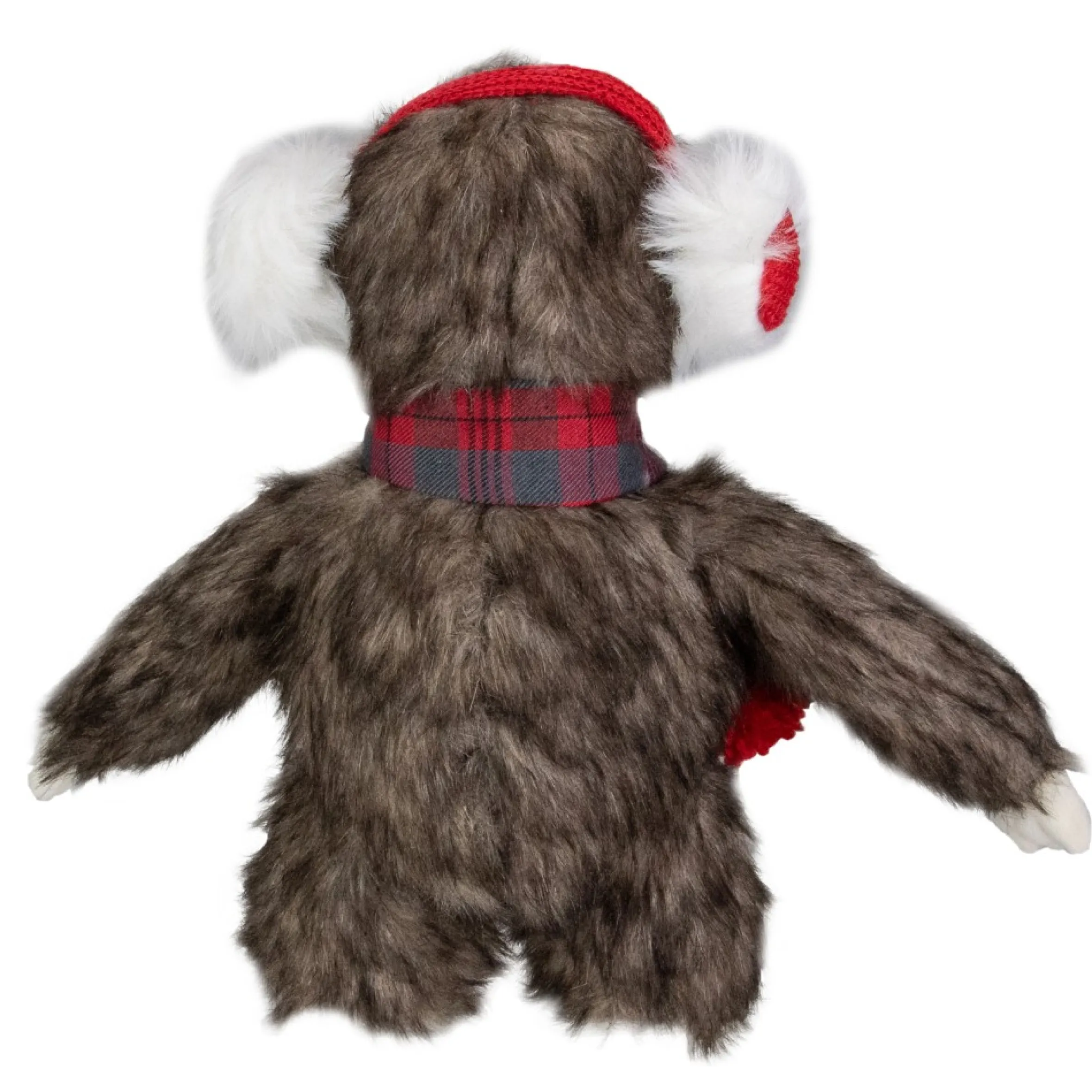 12-Inches Plush Brown Sitting Sloth Christmas Tabletop Decoration