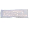 60-Inch Led Lighted Christmas Snow Blanket - Warm White Lights