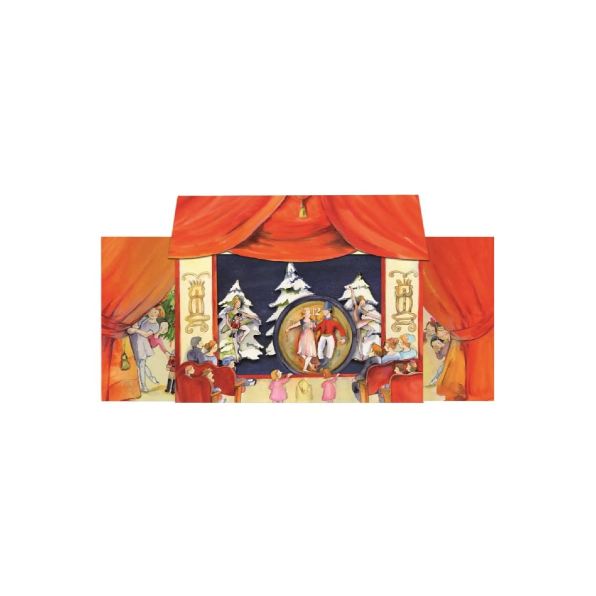 16" Korsch 3-D Nutcracker Suite Christmas Advent