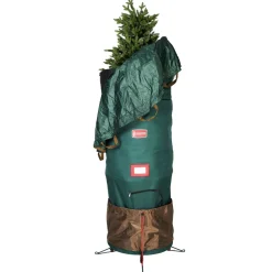 95" Large Green Upright Christmas Tree Protective Storage Bag - For Artificial Trees
