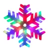 15" Led Color Changing Christmas Snowflake Window Silhouette