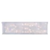 42" Led Lighted Battery Operated Christmas Snow Blanket - Warm White Lights
