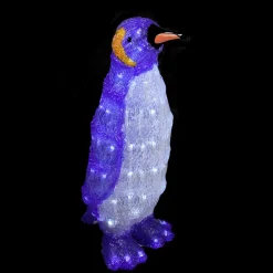 18" Led Lighted Commercial Grade Acrylic Penguin Christmas Outdoor Decoration