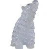 18.5" Led Lighted Commercial Grade Acrylic Polar Bear Outdoor Christmas Decoration