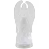 9" Led Lighted Icy Crystal Angel And Nativity Scene Christmas Figurine
