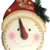 21" Led Lighted "Let It Snow" Snowman Face Christmas Countdown Advent Calendar