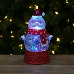 5.75 Led Lighted Santa Claus Christmas Snow Globe