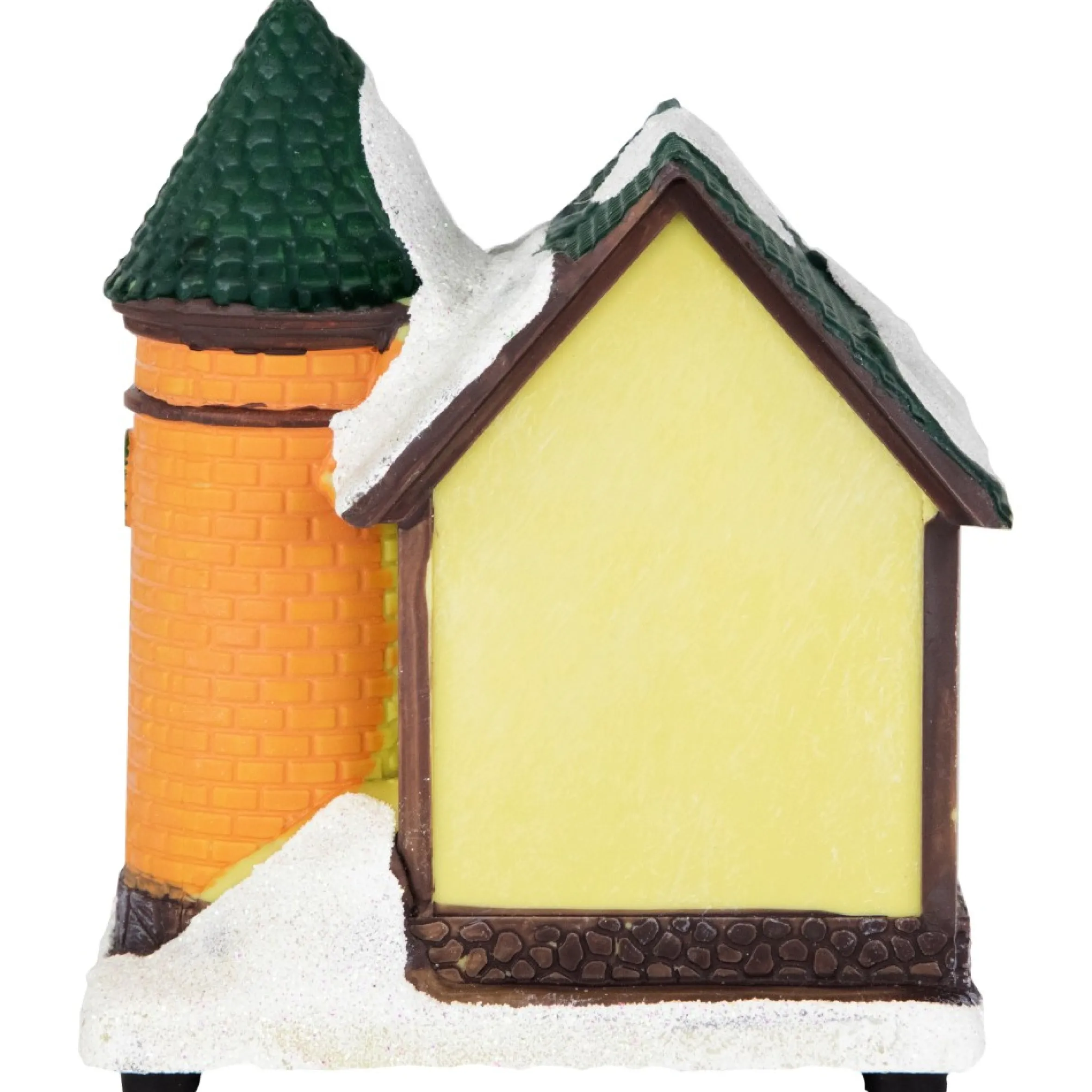 5" Led Lighted Snowy Toy Shop Christmas Village Display Piece