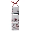 15.5" Led Lighted Winter Frost Berry And Candle Christmas Wall Art Decoration