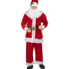 72" Life-Size Plush Santa Claus Standing Or Sitting Christmas Figure