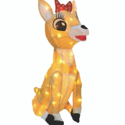 15" Lighted Clarice Outdoor Christmas Yard Decoration