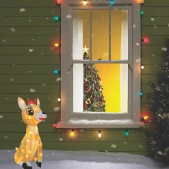 15" Lighted Clarice Outdoor Christmas Yard Decoration