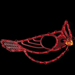12.5" Lighted Red Cardinal Bird Christmas Window Silhouette