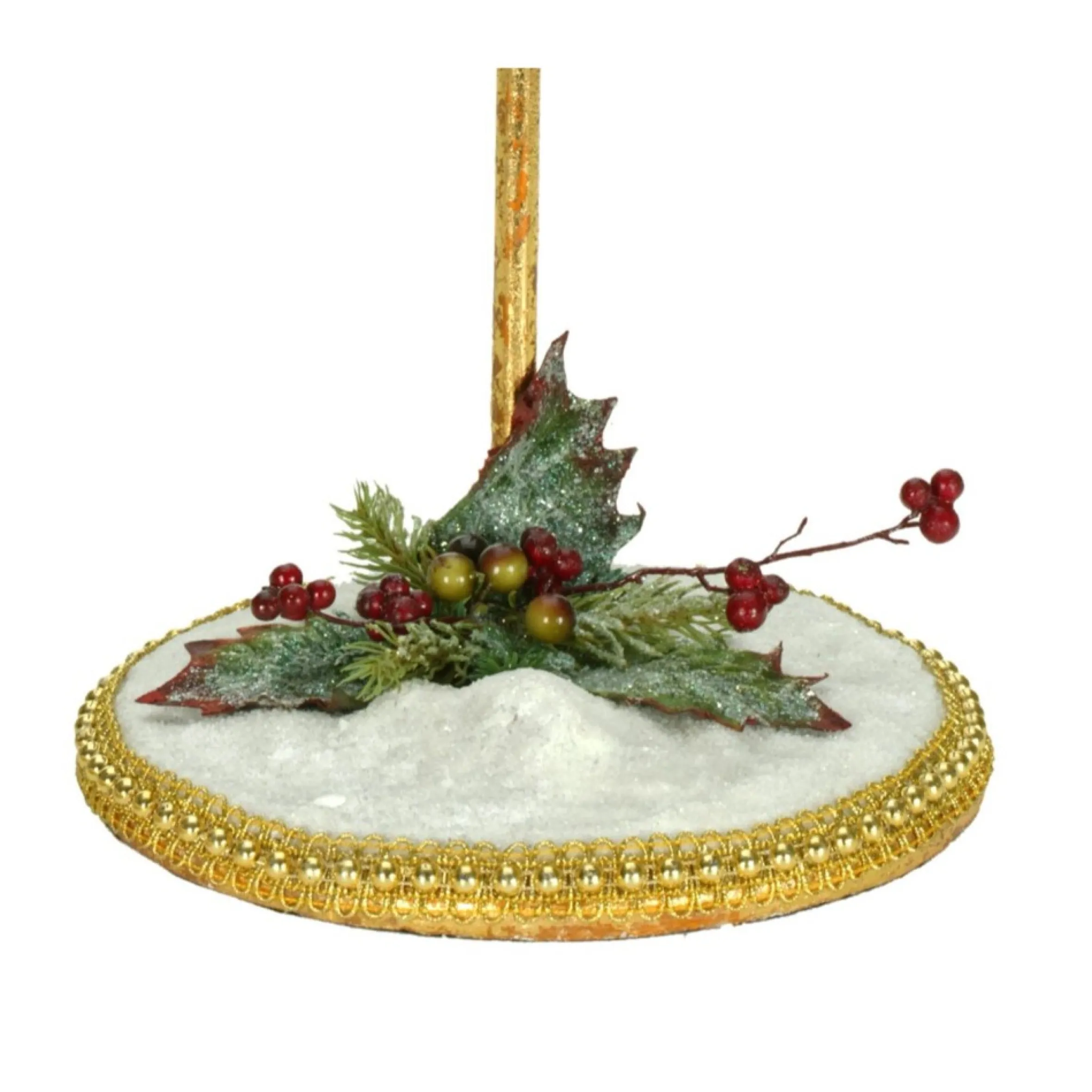 12.5" Mark Roberts Snowy Base Fairy Stand - Large