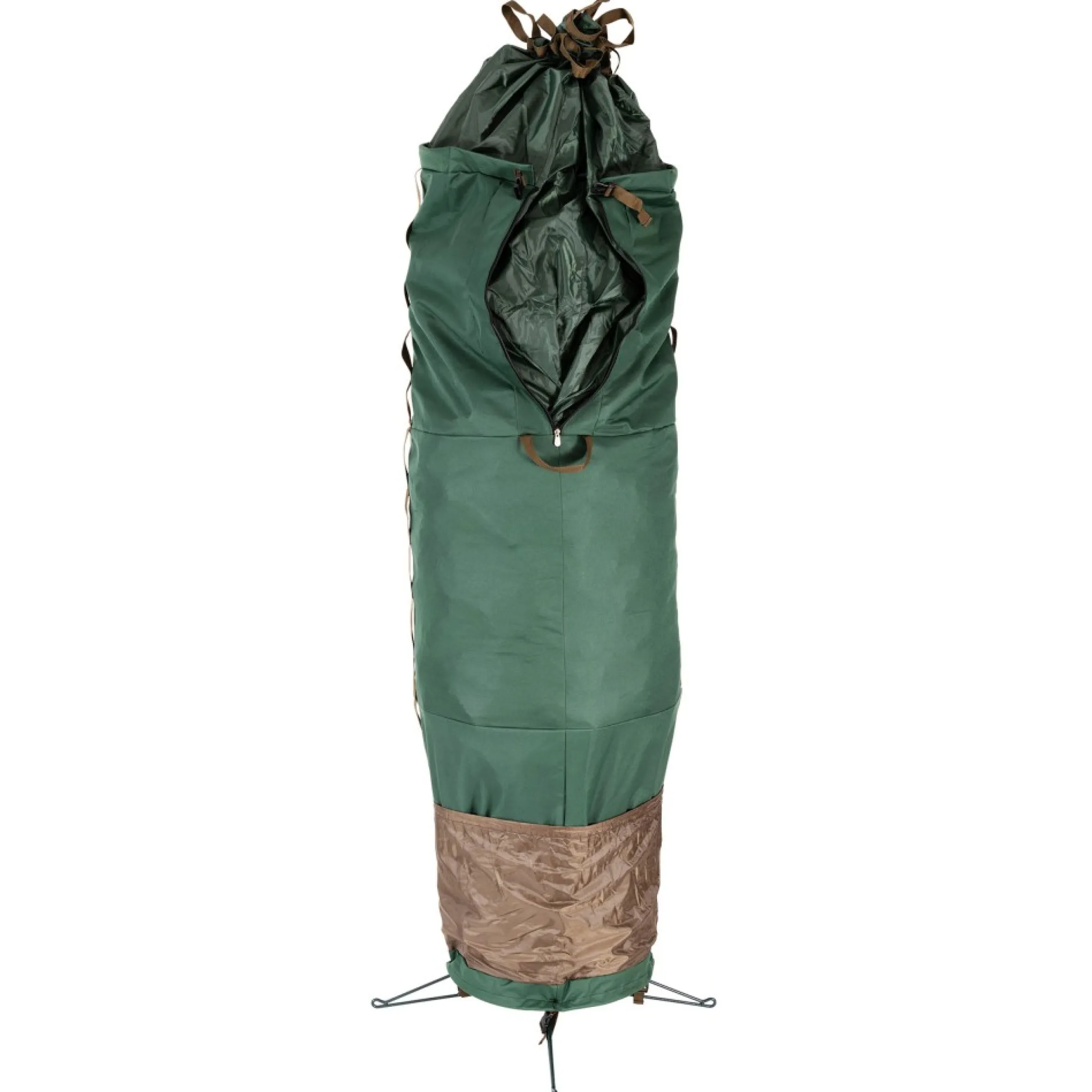 89" Medium Green Upright Christmas Tree Protective Storage Bag - For Artificial Trees