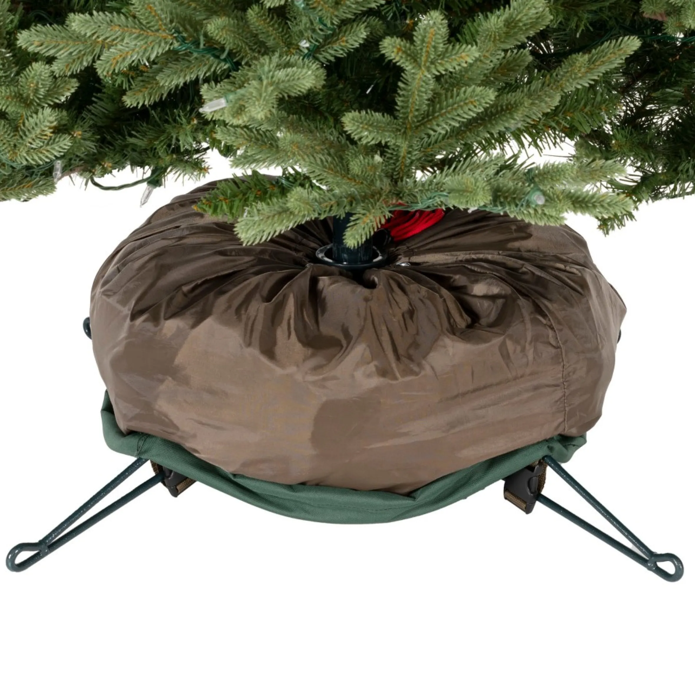 89" Medium Green Upright Christmas Tree Protective Storage Bag - For Artificial Trees