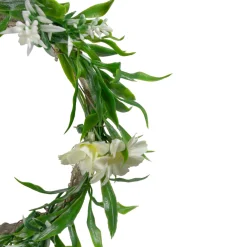 Mini Floral And Foliage Spring Wreath, Yellow 7