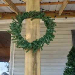 Mini Pine Artificial Christmas Wreath - 16-Inch, Unlit