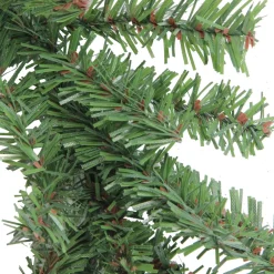 Mini Pine Two-Tone Artificial Christmas Wreath - 12-Inch, Unlit