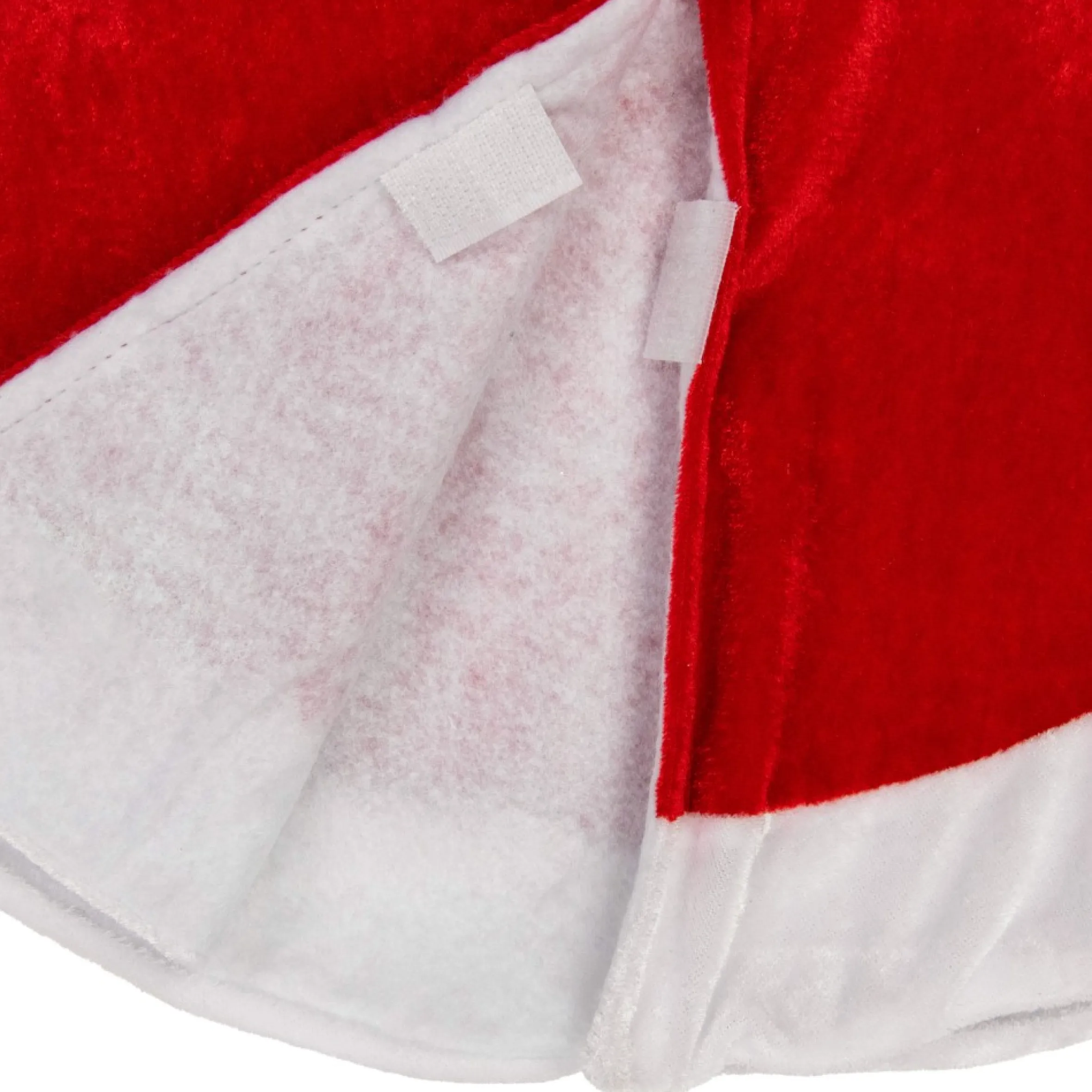 18" Mini Red And White Christmas Tree Skirt