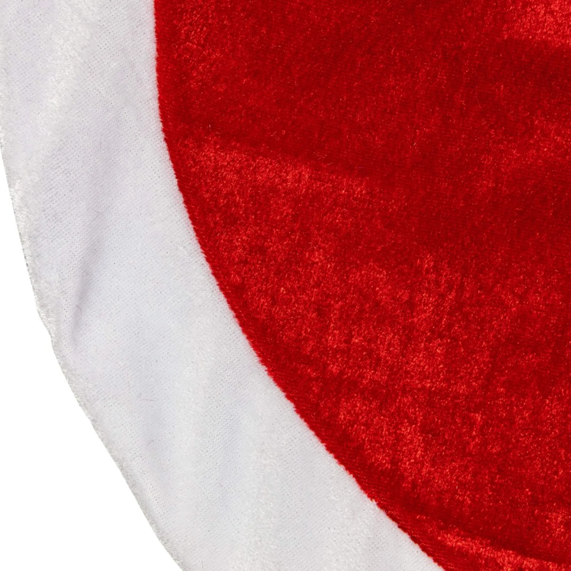 18" Mini Red And White Christmas Tree Skirt