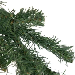 Mini Two-Tone Whitewood Pine Artificial Christmas Wreath, 10-Inch, Unlit