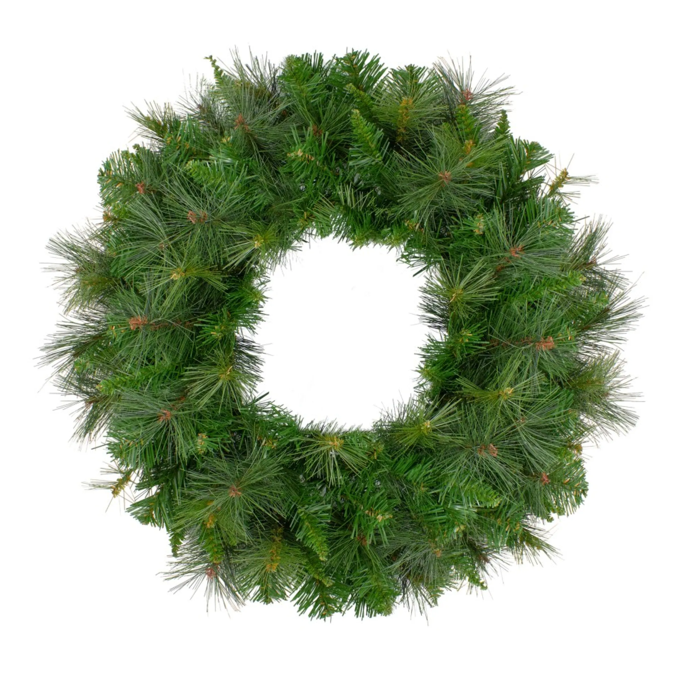 24" Mixed Canyon Pine Artificial Christmas Wreath - Unlit