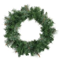 Mixed Cashmere Pine Artificial Christmas Wreath - 24-Inch, Unlit