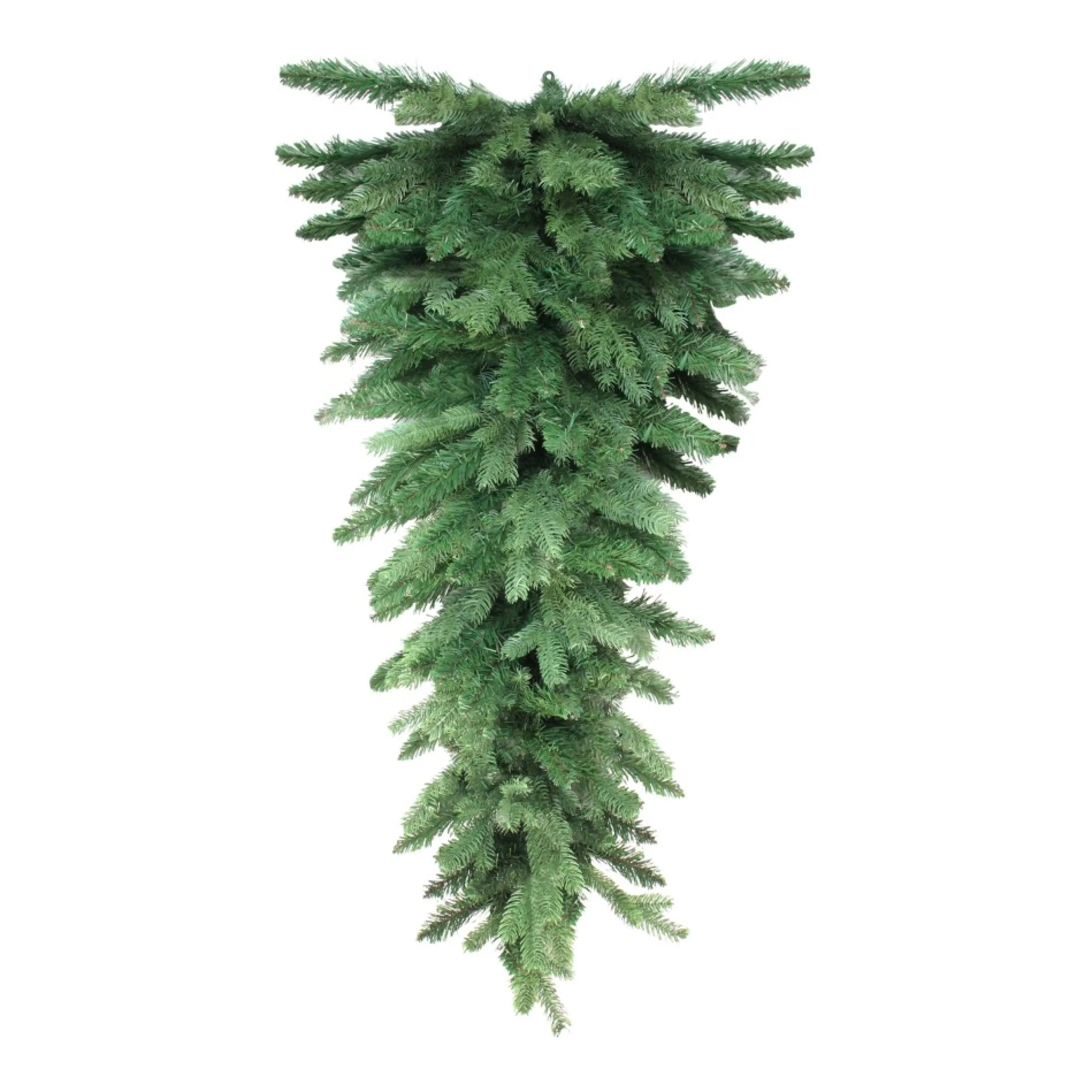 54" Mixed Pine Artificial Christmas Teardrop Swag - Unlit