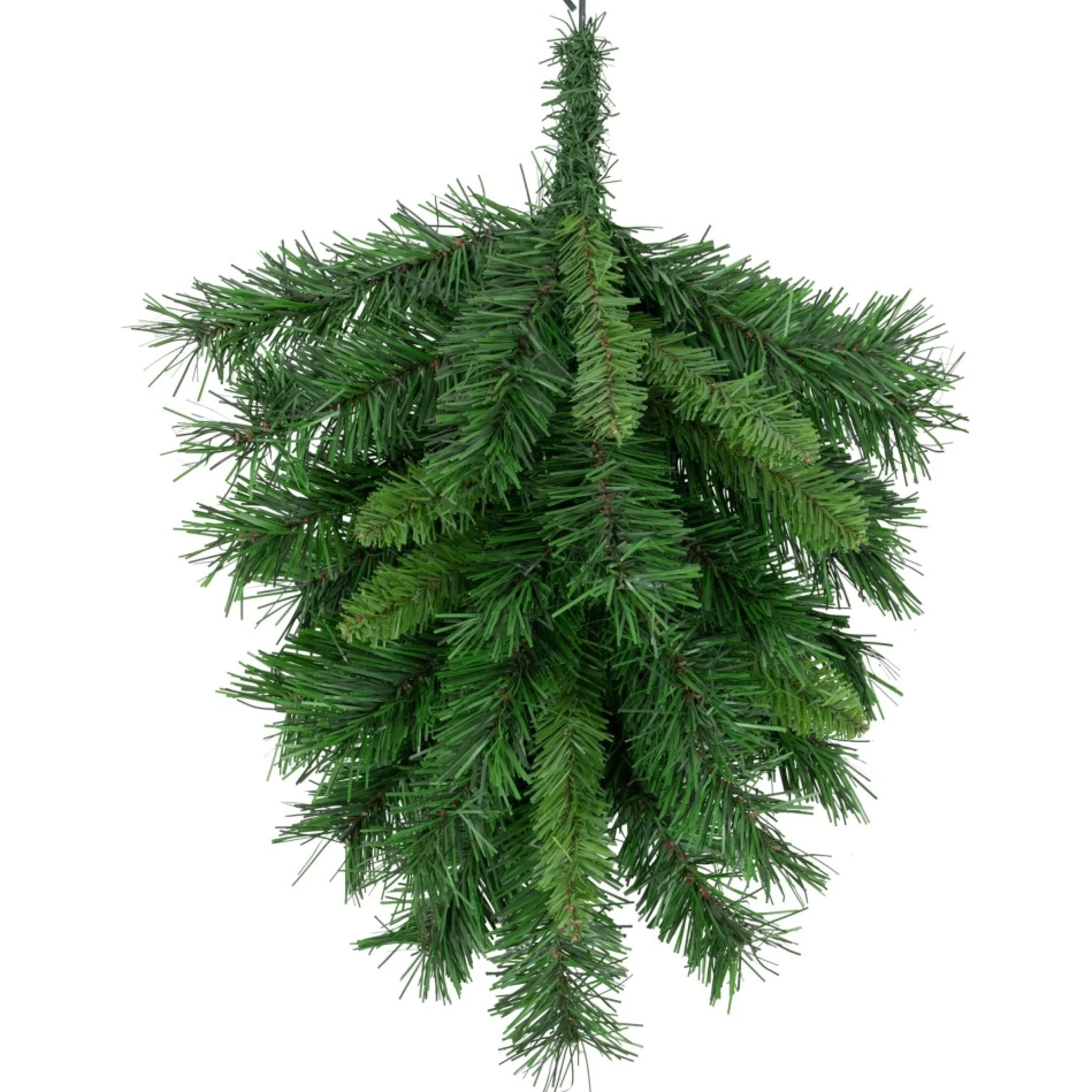 22" Mixed Pine Teardrop Artificial Christmas Swag - Unlit