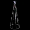 5' Multi-Color Led Lighted Cone Christmas Tree Outdoor Decor