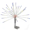 12" Multicolor Led Lighted Firework Christmas Tree Topper
