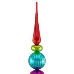 54" Multi-Color Topiary Finial Tower Commercial Christmas Decoration
