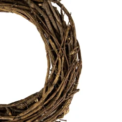 Natural Grapevine And Twig Artificial Spring Wreath, 12-Inch, Unlit