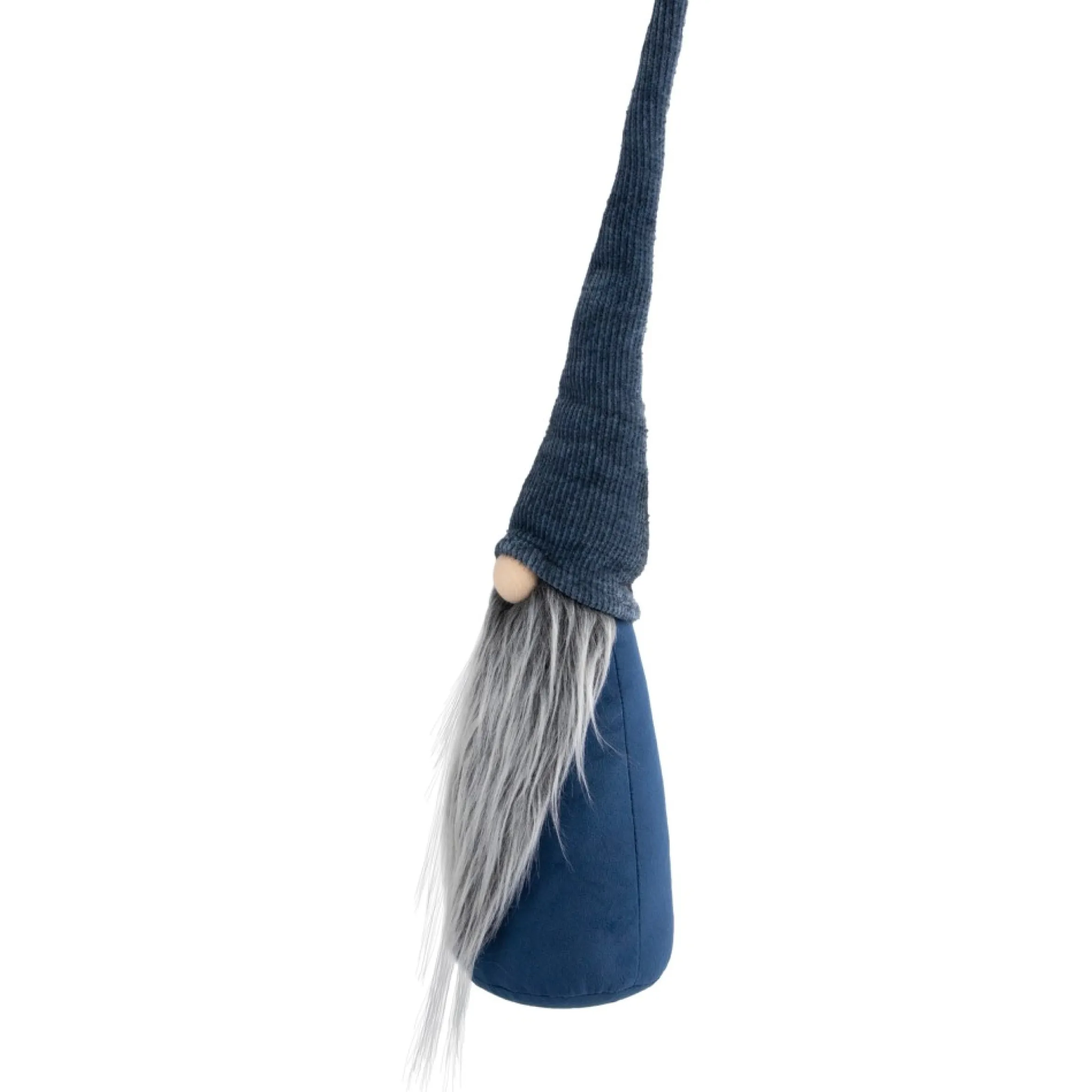 19" Navy Blue Standing Christmas Gnome Tabletop Decoration
