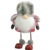 14" Nordic Trapper Hat Bouncy Gnome Table Top Christmas Decoration