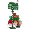 34" North Pole Letters For Santa Mailbox Christmas Outdoor Garden Statue