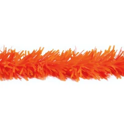 25' Orange Metallic Twist Novelty Christmas Garland