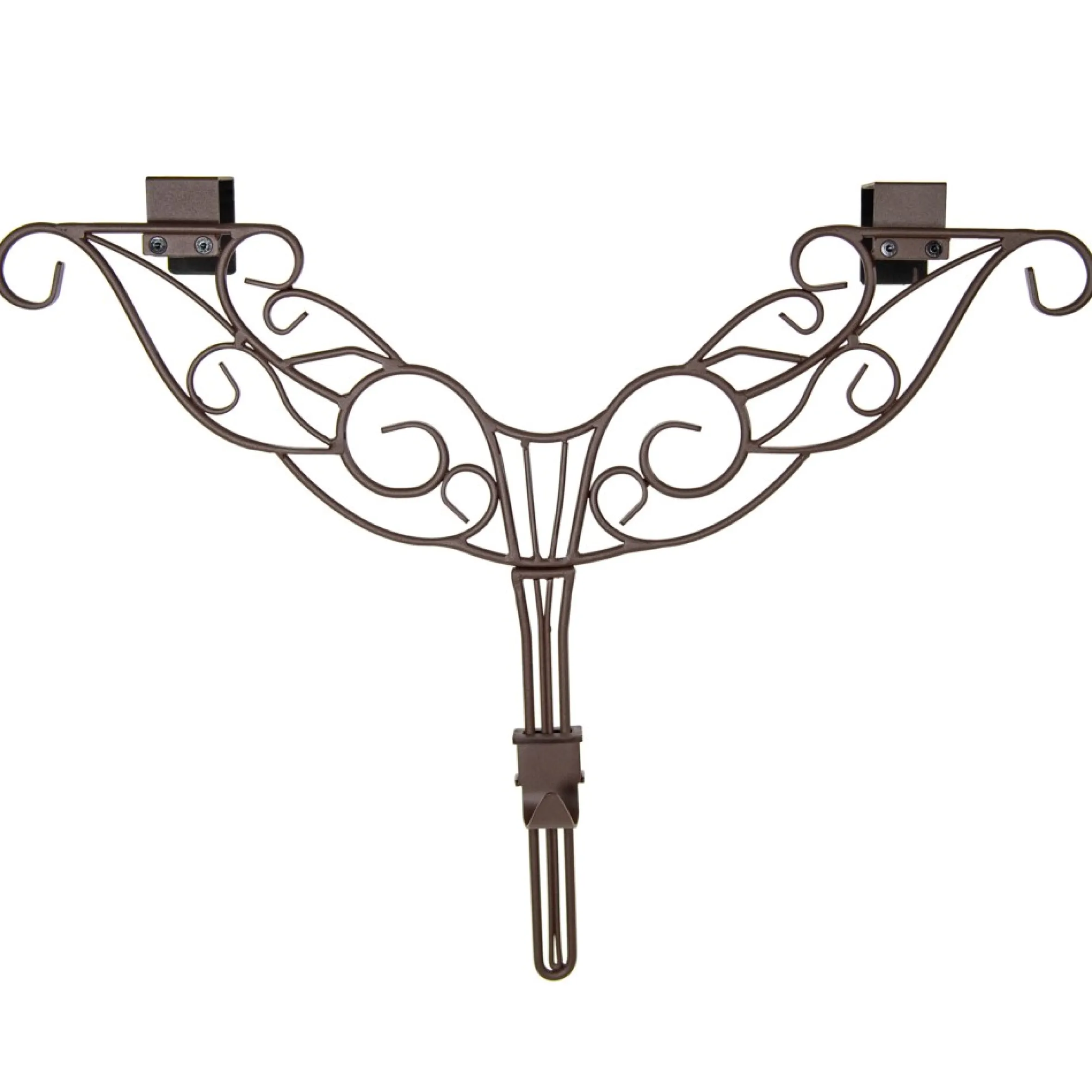 24" Ornate Scrollwork Decorative Christmas Wreath Hanger