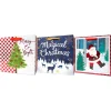 Pack Of 3 Assorted Medium Christmas Gift Bags With Handle