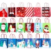 Pack Of 18 Assorted Small Christmas Gift Bags With Handle