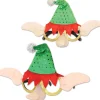 Pack Of 12 Festive Christmas Elf Eyeglasses Costume Accessory Party Favors