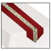 Pack Of 6 Holly And Berries Disposable Banquet Christmas Table Runners 6'