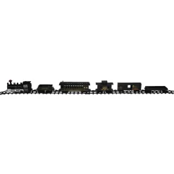 16Pc Battery Operated Lighted And Animated Classic Train Set With Sound