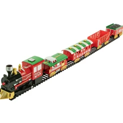 21-Piece Animated And Musical Classic Christmas Train Set