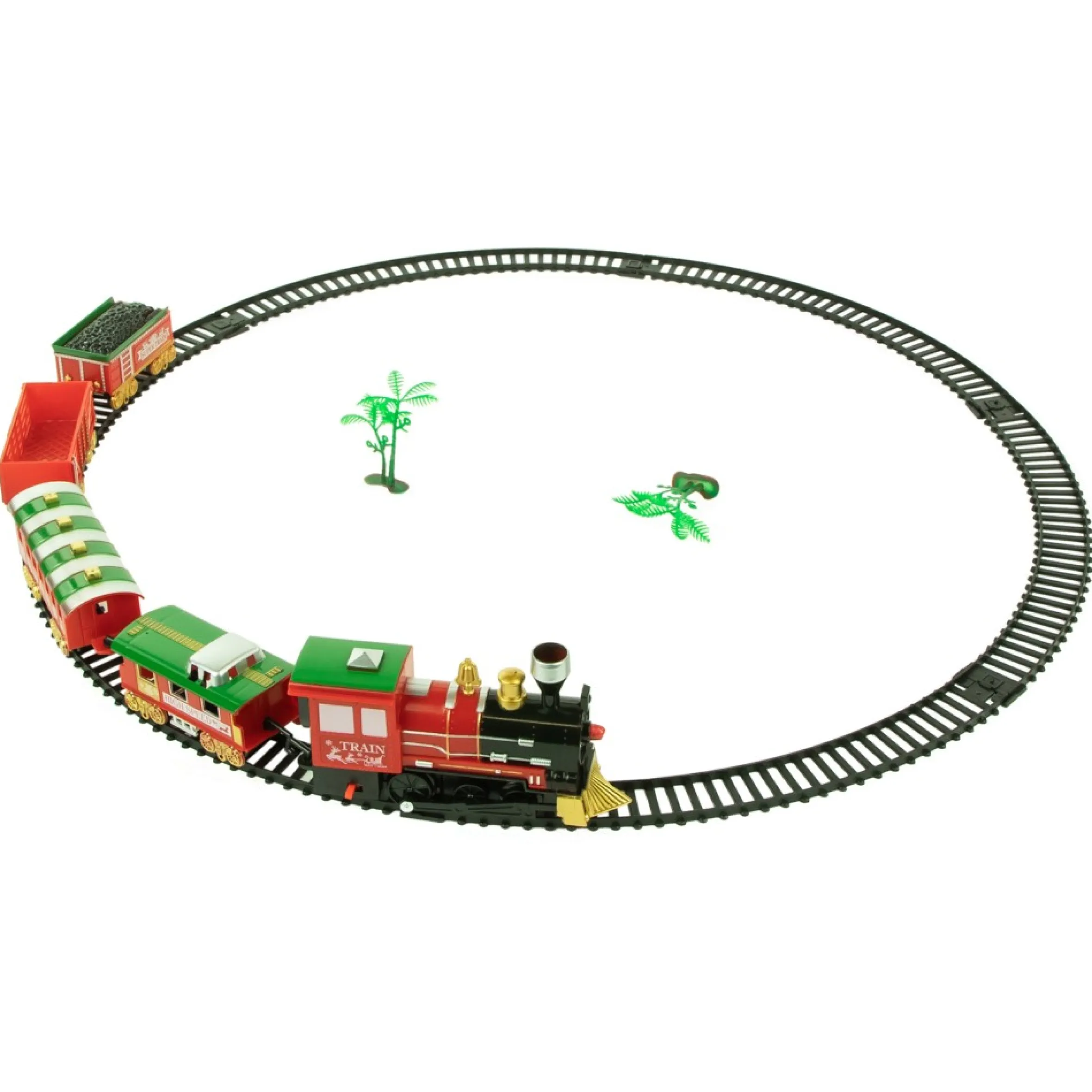 21-Piece Animated And Musical Classic Christmas Train Set