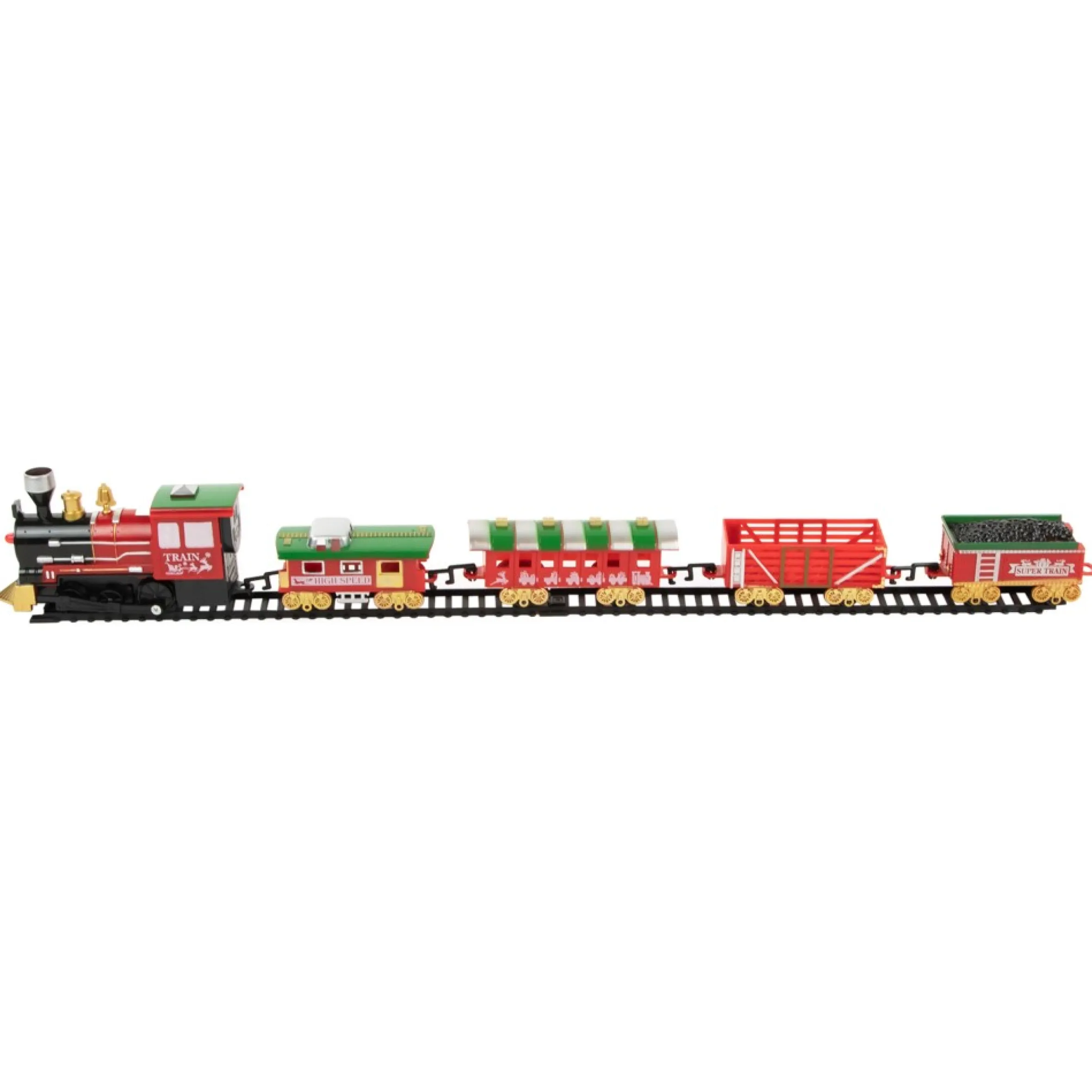 21-Piece Animated And Musical Classic Christmas Train Set