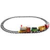 12-Piece Battery Operated Lighted And Animated Christmas Express Train Set With Sound