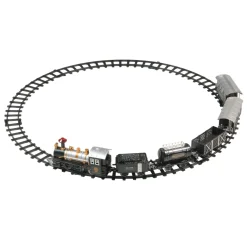 17-Piece Black Consummate Animated Classic Train Set